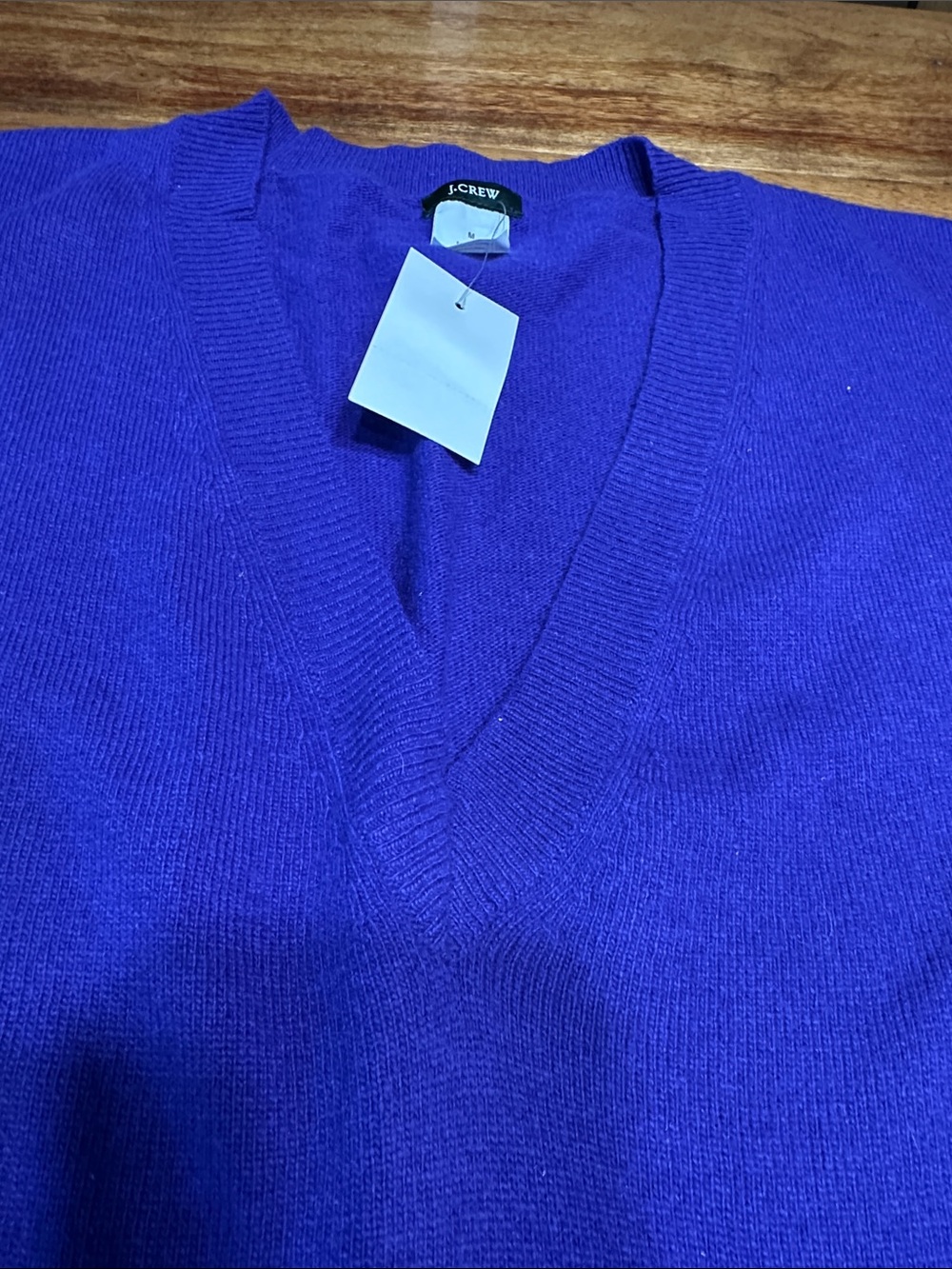 J. Crew Women’s V-Neck Sweater in Purple - Picture 2 of 5